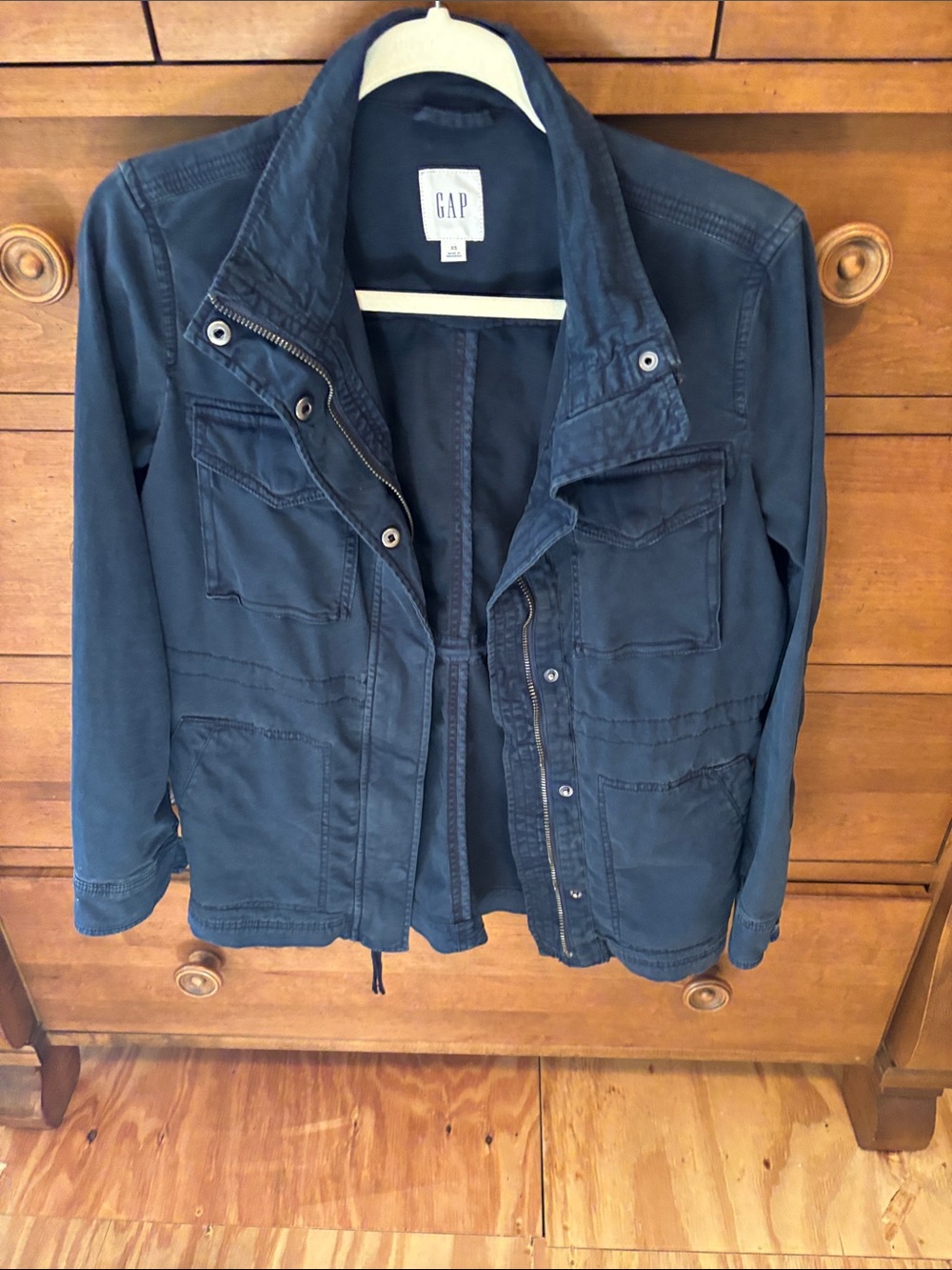 GAP Women's Dark Navy Utility Field Jacket